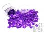 Royal Purple Cupped Flower Sequins